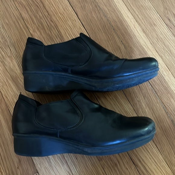 DANSKO | Jocelyn Black Leather Slip On Shoes Clogs Size EU 40 US 9 Nurse Office - Picture 3 of 9